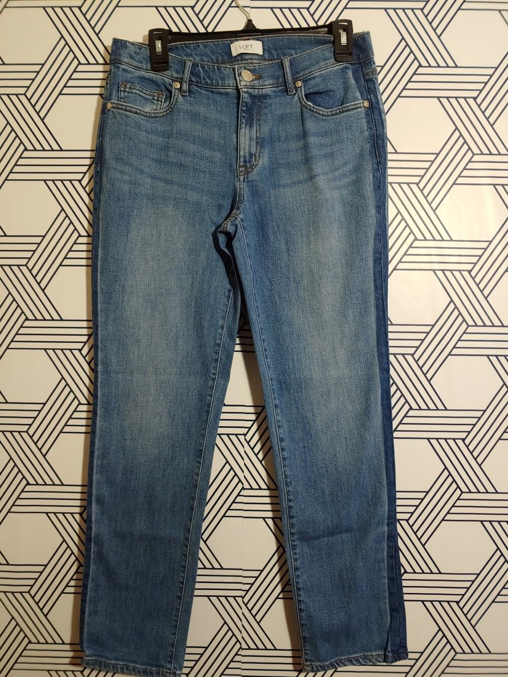 Womens Loft Boyfriend Jeans Size 2